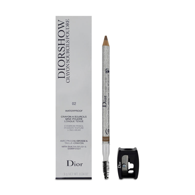 Dior Diorshow Waterproof Eyebrow Pencil 02 Chestnut