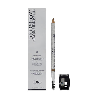 Dior Diorshow Waterproof Eyebrow Pencil 02 Chestnut