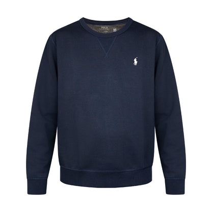 Ralph Lauren Polo Double Knit Sweatshirt Aviator Navy Blue