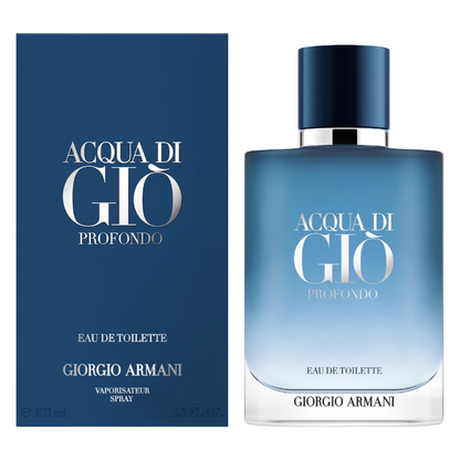 Giorgio Armani Acqua Di Gio Profondo 100ml Eau De Toilette (Blemished Box)