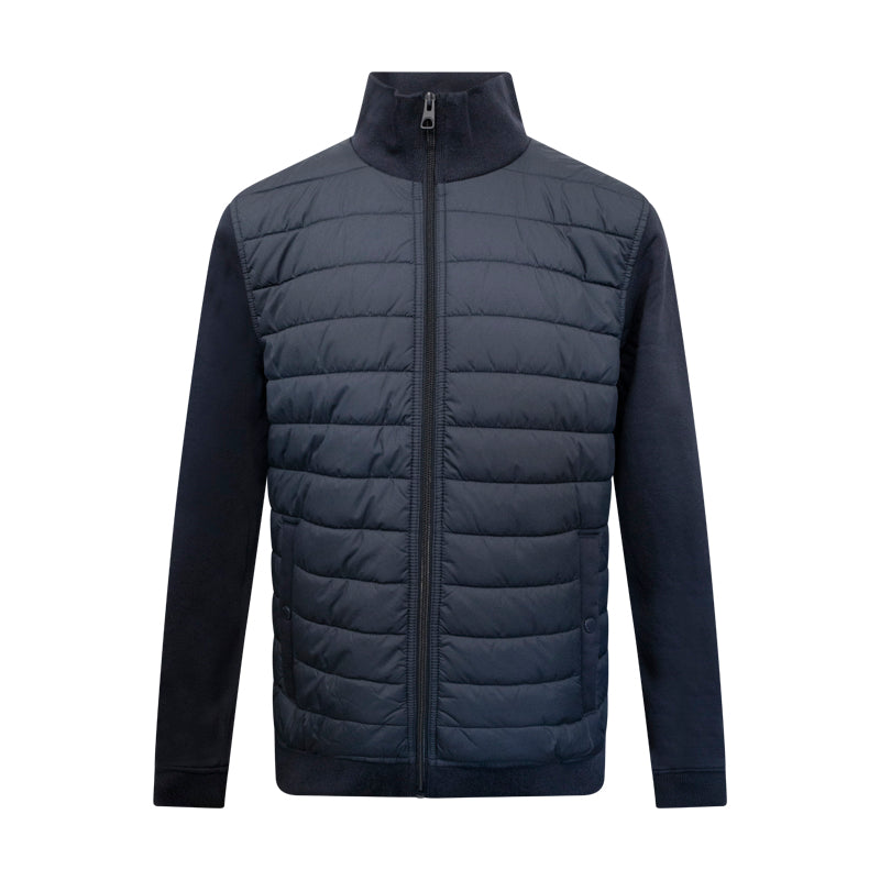 Fynch-Hatton Textilien Mens Navy Blue Jacket 100% Cotton