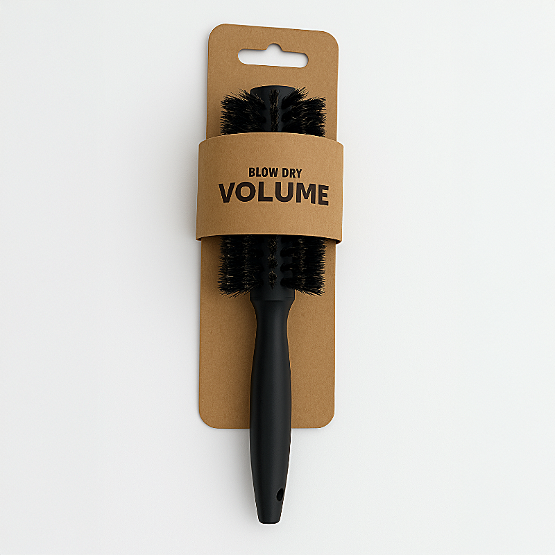 Ronald A/S Blow Dry Volume Round Hair Brush Black