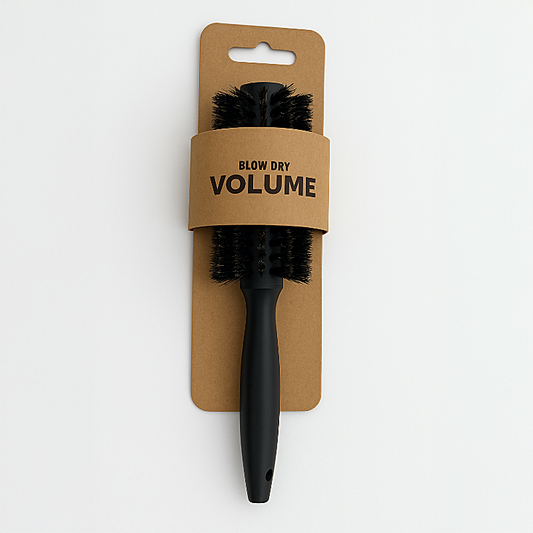 Ronald A/S Blow Dry Volume Round Hair Brush Black