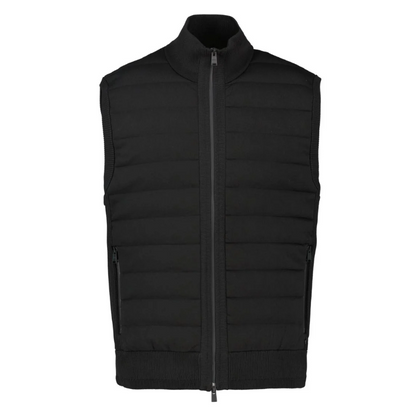 Hugo Boss Performance Palladino Fabric Gilet Black 50505999