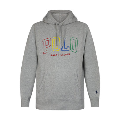 Polo Ralph Lauren Fleece Pullover Men's Hoodie Grey Heather