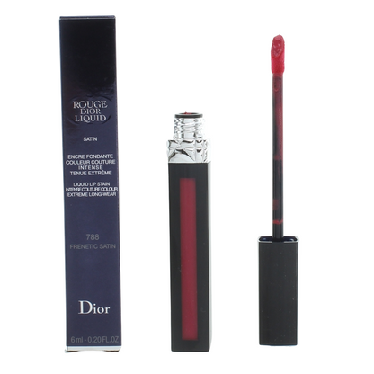 Dior Rouge Dior Liquid Lip Stain 788 Frenetic Satin 6ml