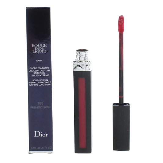 Dior Rouge Dior Satin Lipstick Stain - Shade 788 Frenetic Red