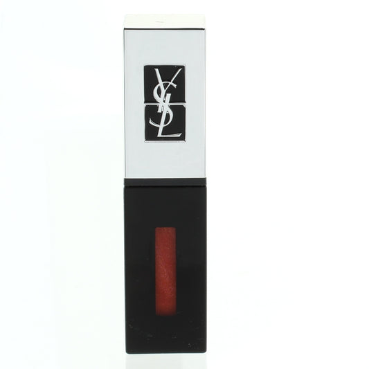 YSL Holographics Glossy Lip Stain Lipstick 506 Orange Gaming