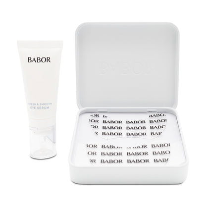 Babor Instant Fresh & Smooth Eye Serum 15ml + 2 Patches (Blemished Box)