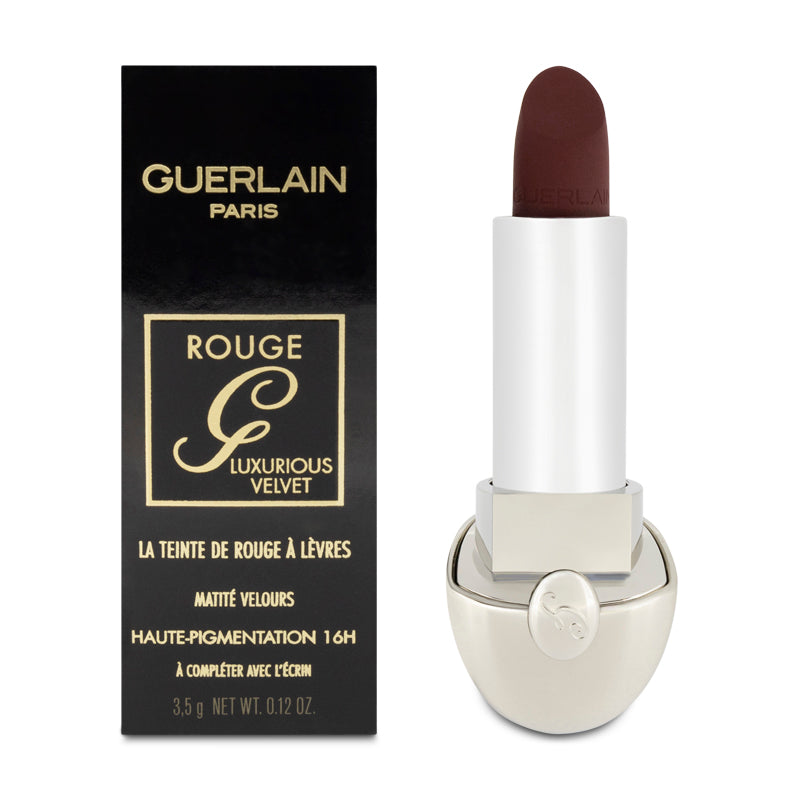 Guerlain Rouge G Velvet Matte Lipstick Shade No. 910 Black Red