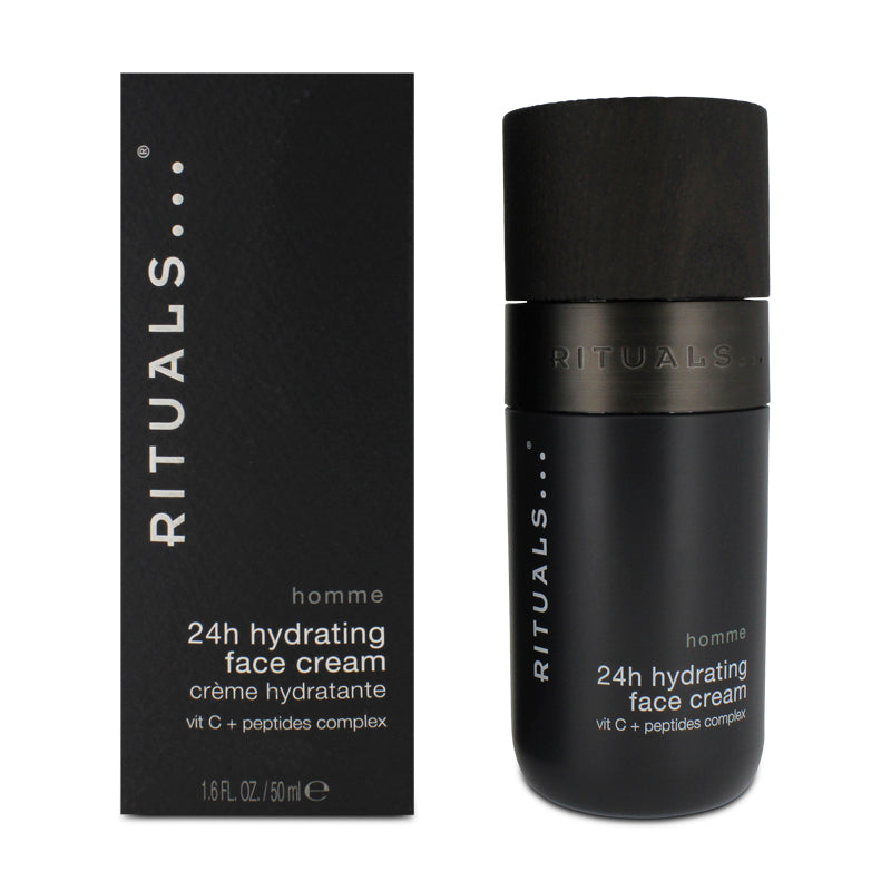 Rituals Homme 24H Hydrating Face Cream 50ml (Blemished Box)