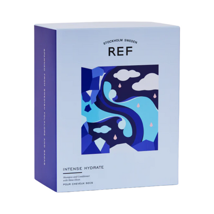REF Intense Hydrate Shampoo & Conditioner With Shine Elixir Hair Set