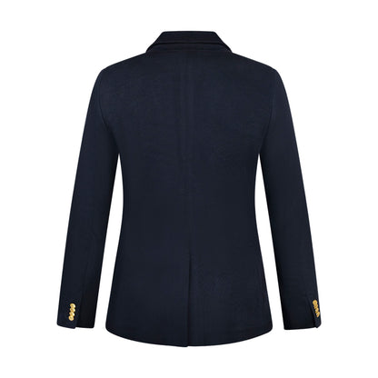 Ralph Lauren Polo Double-knit Jacquard Blazer Navy