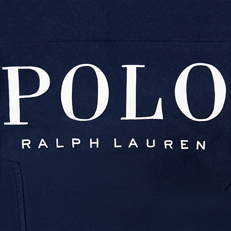 Ralph Lauren Polo Logo Terry Full -Zip Hoodie 