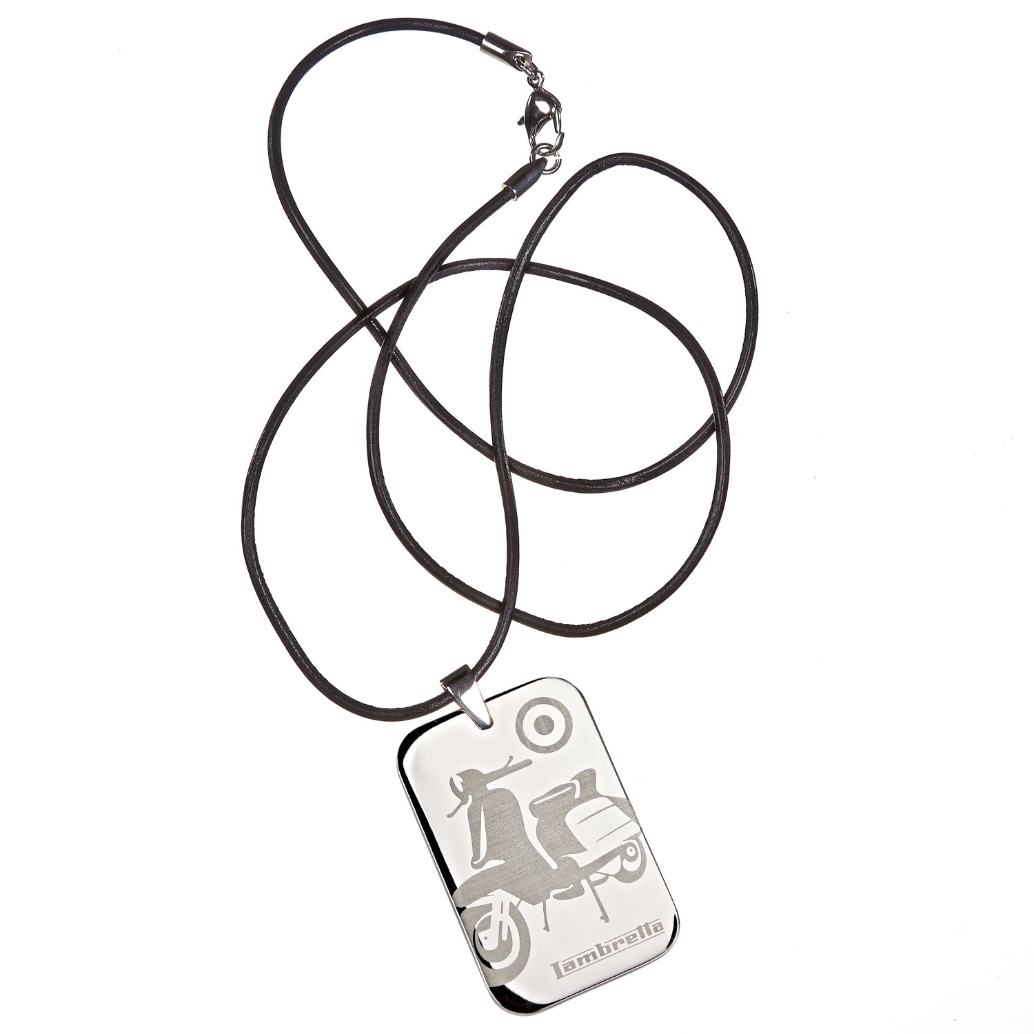 Lambretta Scooter Gift Stainless Steel Dog Tag