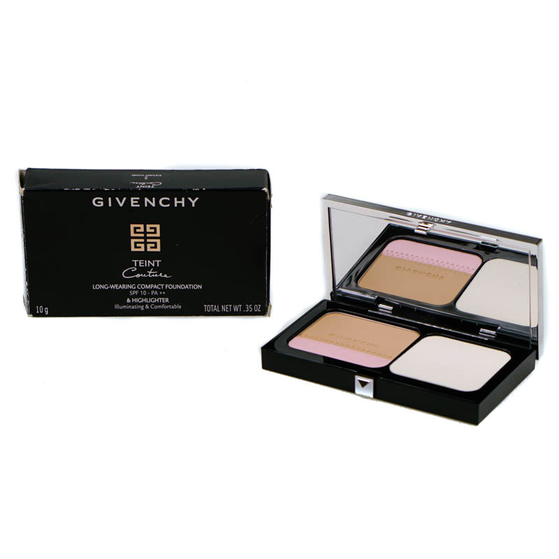 Givenchy Teint Couture Long Wearing Compact Foundation Highlighter 5 Elegant Honey