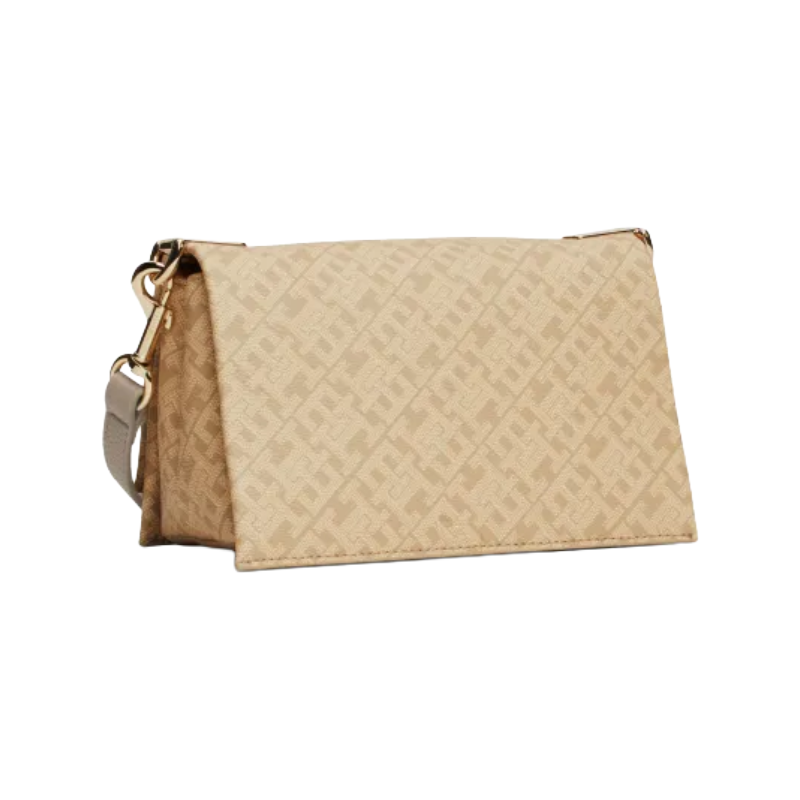Tommy Hilfiger Womens Beige Crossover Mono Shoulder Bag AW0AW17028