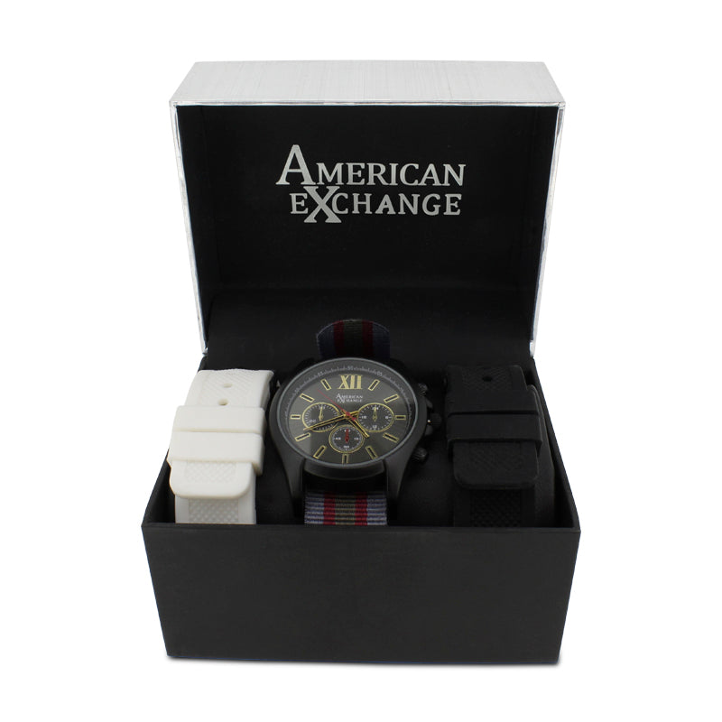 American Exchange Men’s Watch Interchangeable Straps 5109 *Ex-Display*