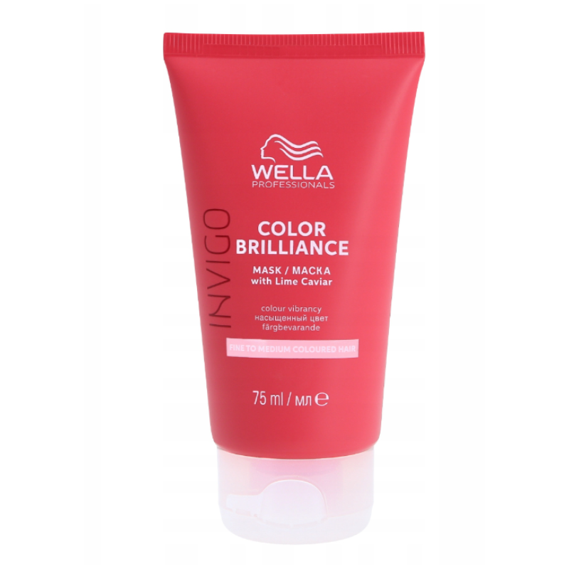 Wella Colour Brilliance Mask & Lime Caviar Fine/ Medium Colour Hair 75ml