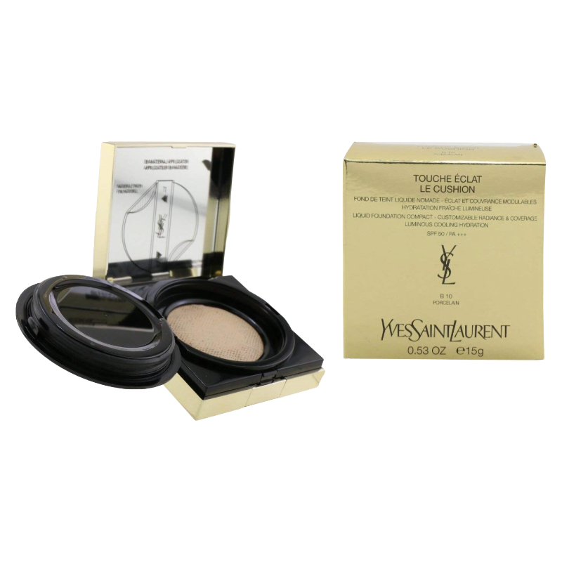 YSL Touche Eclat Le Cushion Foundation B10 Porcelain SPF50
