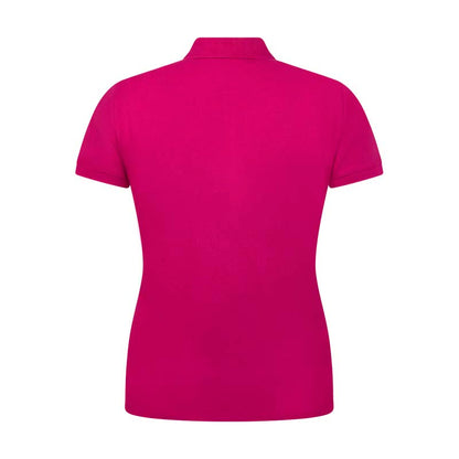 Ralph Lauren Women's Slim Fit Polo Shirt Pink