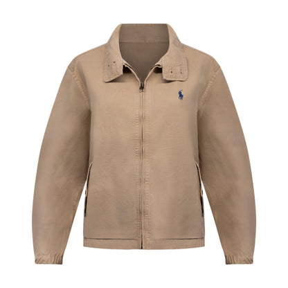 Ralph Lauren Polo Jacket | Cotton Canvas Khaki