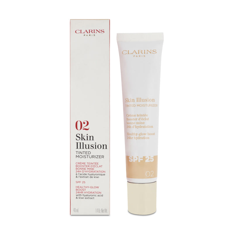 Clarins Skin Illusion Tinted Moisturizer 02 40ml