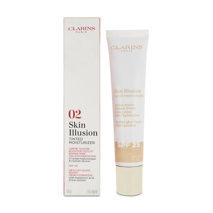 Clarins Skin Illusion Tinted Moisturizer 02 40ml