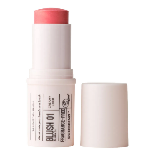 Ecooking Blush Stick 01 Peach Vegan Fragrance Free