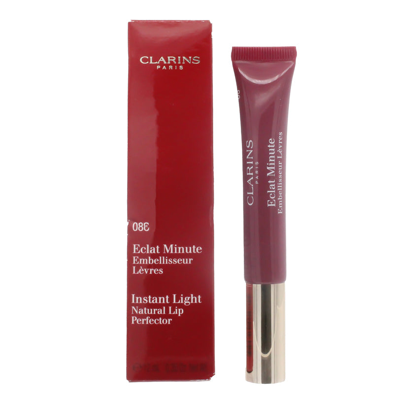 Clarins Instant Light Natural Lip Perfector 08 Plum Shimmer 12ml