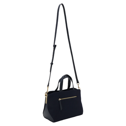 Tommy Hilfiger Heritage Mini Satchel Handbag Navy Blue Women's