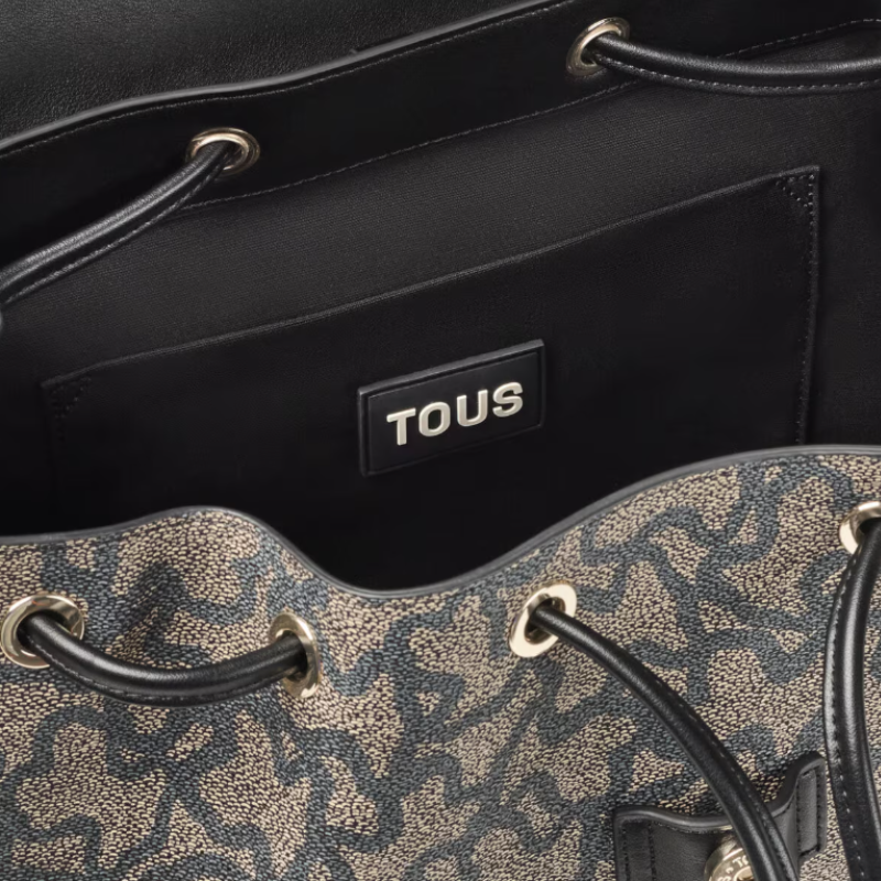 Tous Kaos Icon Black Backpack Women's