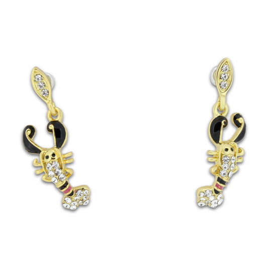 Khloelle Gold Lobster Earings LC0070836