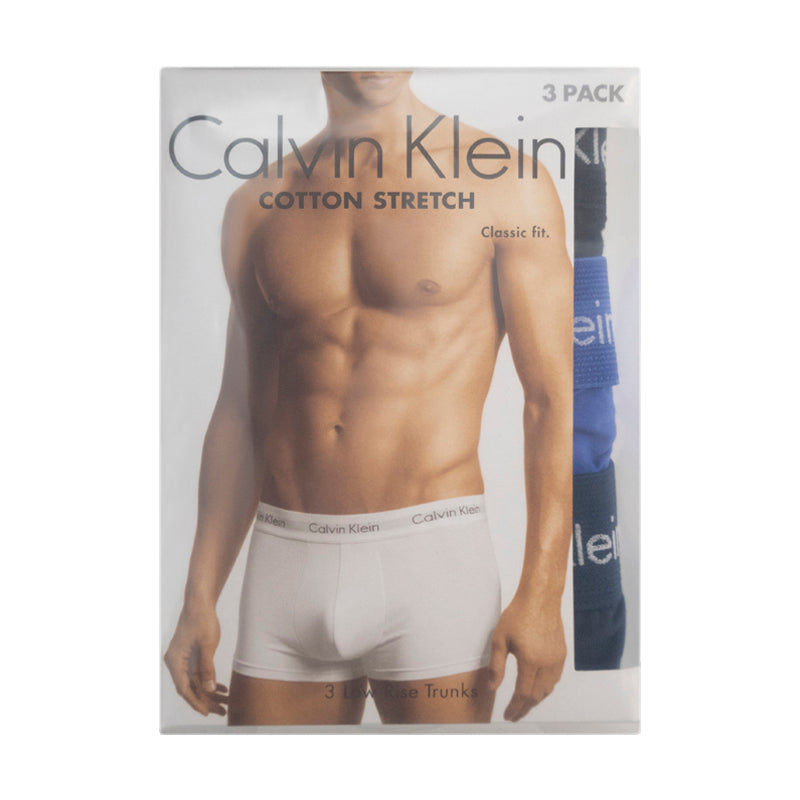 Calvin Klein Cotton Stretch Trunks Multipack 3 Pack