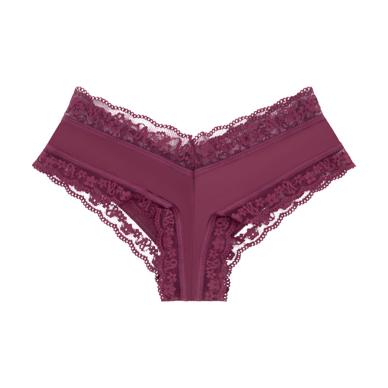 Victoria's Secret Novelty Cheeky Knickers Purple X Small