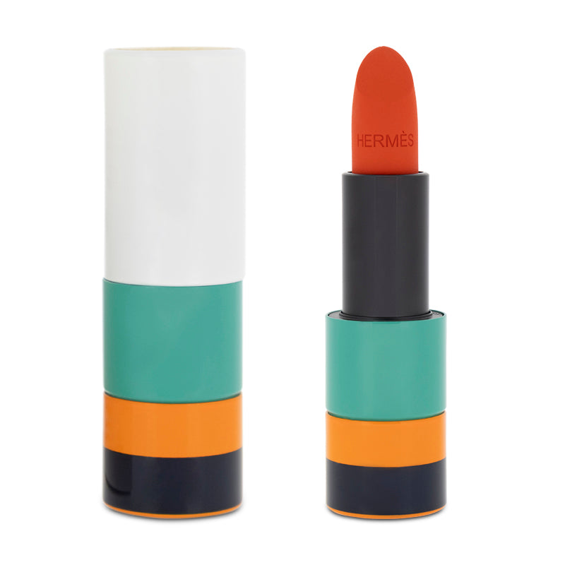 Hermes Rouge Hermes Matte Lipstick 44 Mat Orange Neon