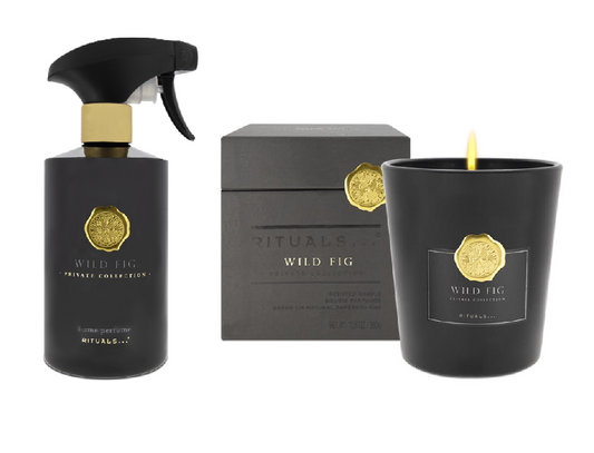 Rituals Wild Fig Private Collection 500ml Home Perfume Spray & Scented Candle 360g