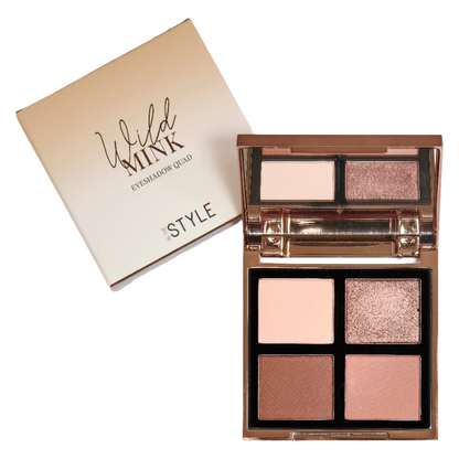In The Style Eyeshadow Quad Wild Mink