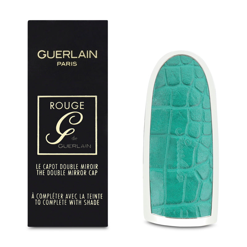 Guerlain Rouge G The Double Mirror Lipstick Cap Urban Emerald