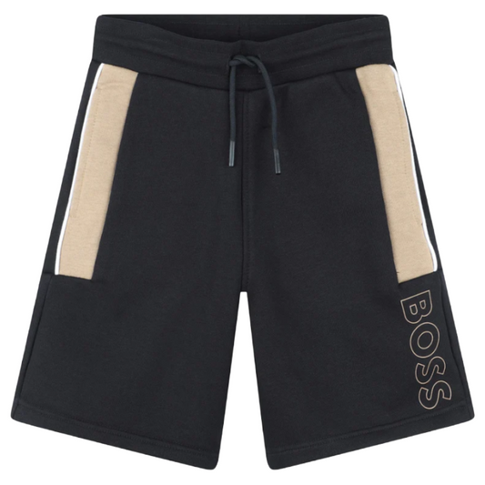 Boss Black/Tan Sweat Shorts