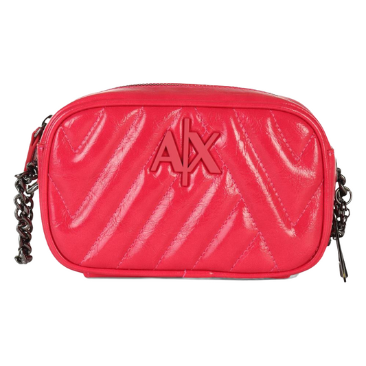 Armani Exchange Crossbody Messenger Bag Small Red