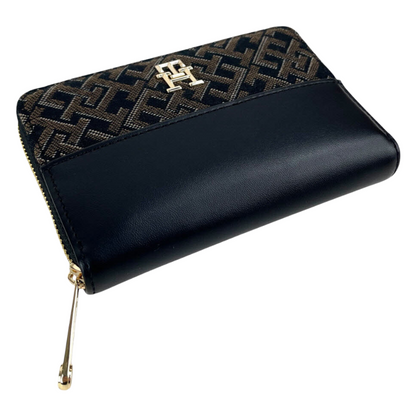 Tommy Hilfiger Jacquard Purse Medium Black Women's