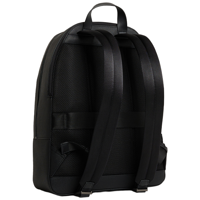 Tommy Hilfiger TH Monogram Black Dome Backpack Men's