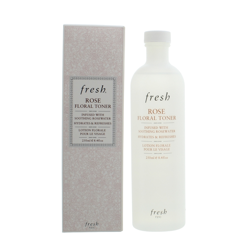 Fresh Rose Floral Toner Infused with Soothing Rosewater 250ml (Clearance)