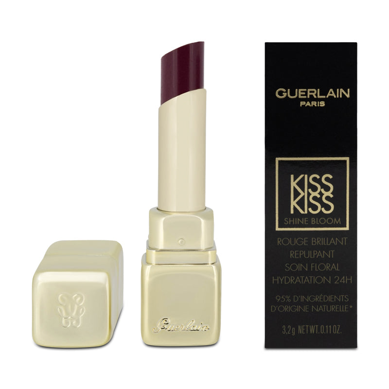 Guerlain Kiss Kiss Shine Bloom Rouge Hydration Lipstick 829 Tender Lilac