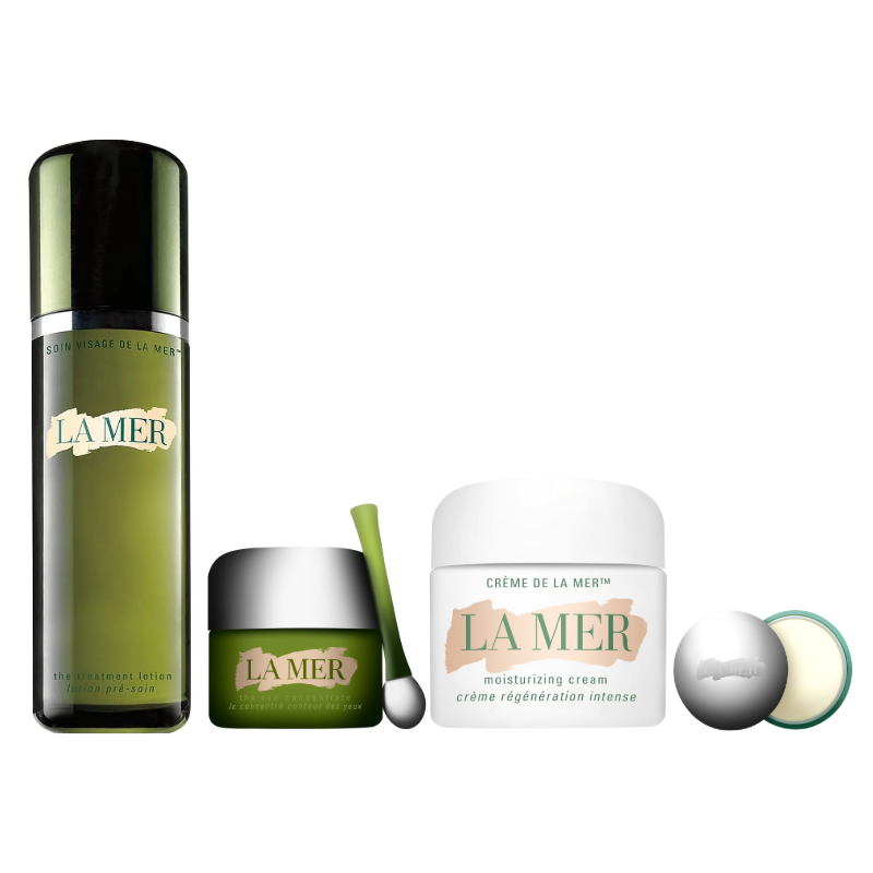 La Mer The Arrive Hydrated Collection The Treatment Lotion 150ml The Eye Concentrate 15ml The Moisturizing Cream 60ml The lip Balm