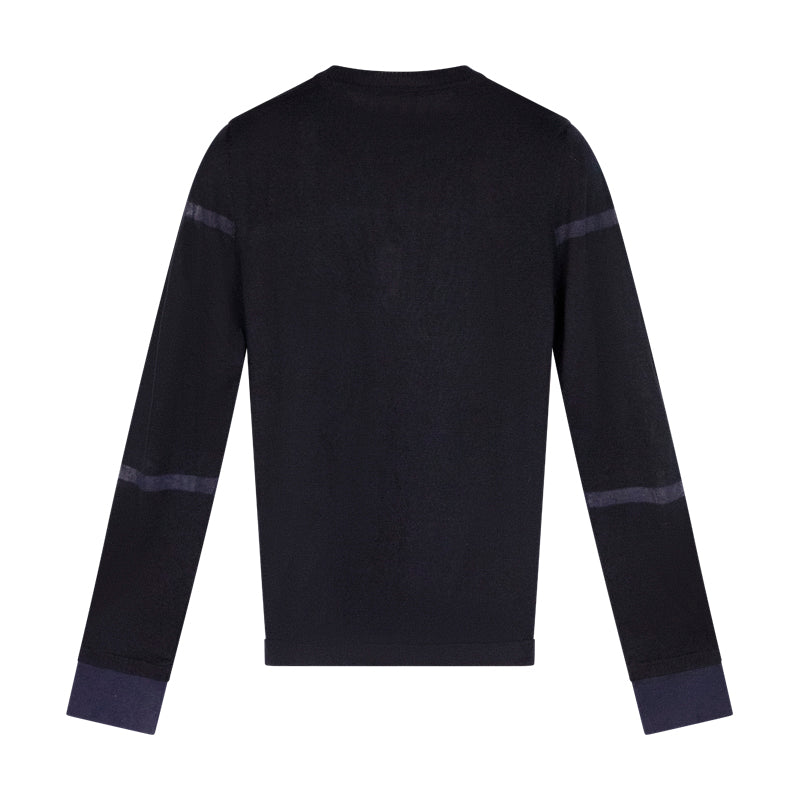 Armani Jeans Maglione Pullover Blu Notte Women's