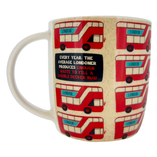 Milly Green London Buses Mug 14oz