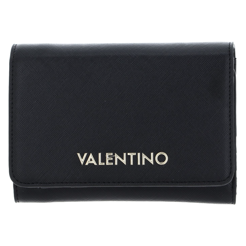 Valentino Zero RE Wallet Nero Large Black Women's