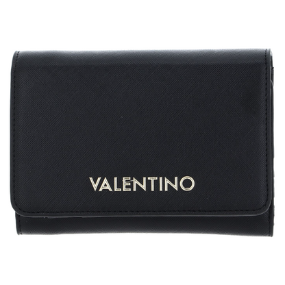 Valentino Zero RE Wallet Nero Large Black Women's